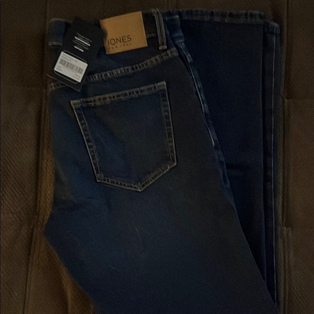 Jones New York Dark Blue Slim Jeans